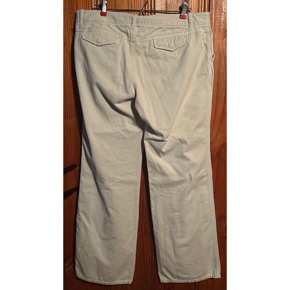 J.crew women’s khakis low fit wide leg preppy size 12 - Picture 2 of 4